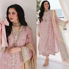 3PC EMBROIDERED LAWN SUIT - ZN-1333