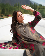3PC PRINTED karandi SUIT - ZN-1458