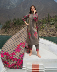 3PC PRINTED karandi SUIT - ZN-1458
