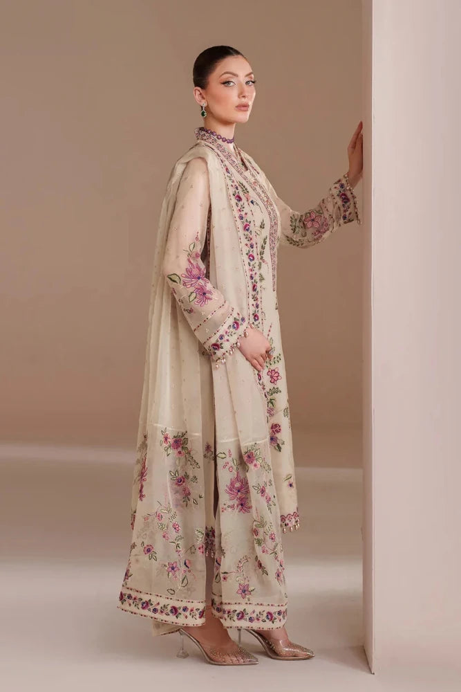 ALIZEH 3 pic embroided zn1341 - ZoniyaClothing