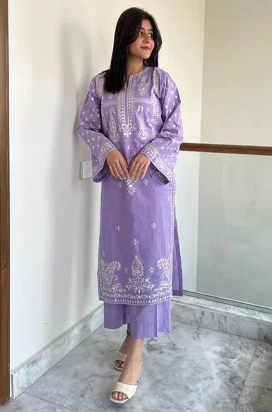 Bareeze Embroidered Lawn –2 Piece ZN1336 - ZoniyaClothing