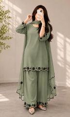 ZONIYA  Summer-3PC ZN1391 Lawn Embroidered Suit -