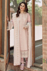 ZN1043 - Qalamkar - 3PC Lawn ChickenKari Embroidered Suit