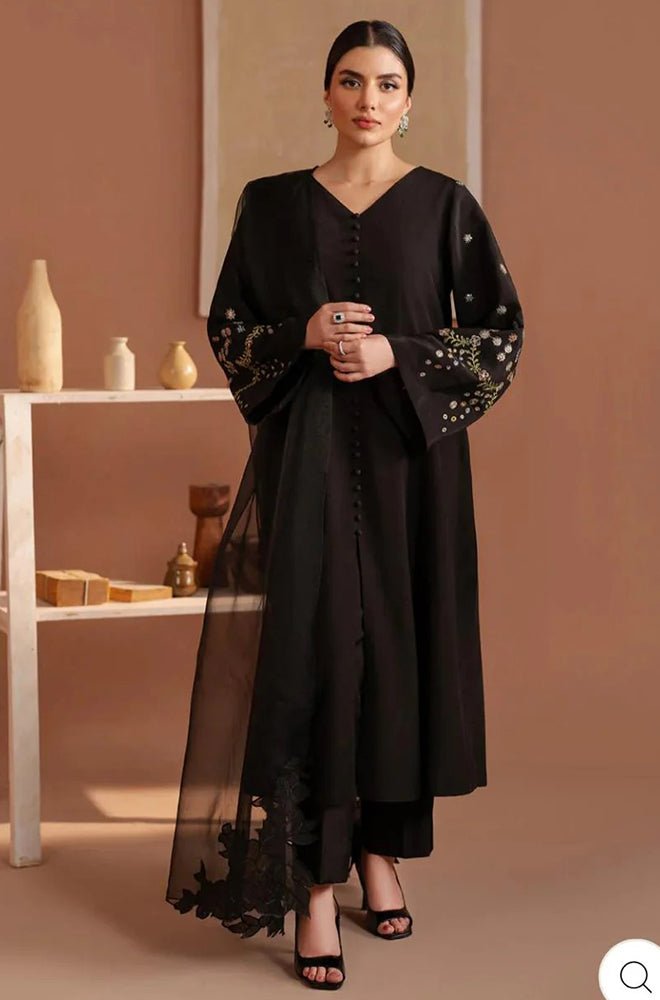 Sapphire Lawn 3 Piece ZN1335 - ZoniyaClothing
