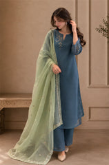 ZONIYA  ZN 1395 Summer-3PC Lawn Embroidered Suit -
