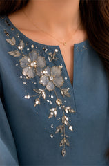 ZONIYA  ZN 1395 Summer-3PC Lawn Embroidered Suit -
