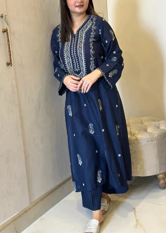 ZN1066 - Urge - 2PC Lawn Embroidered Suit - ZoniyaClothing