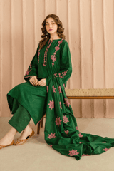 ZN1068 - Sapphire 3PC Embroidered Lawn Suit - ZoniyaClothing