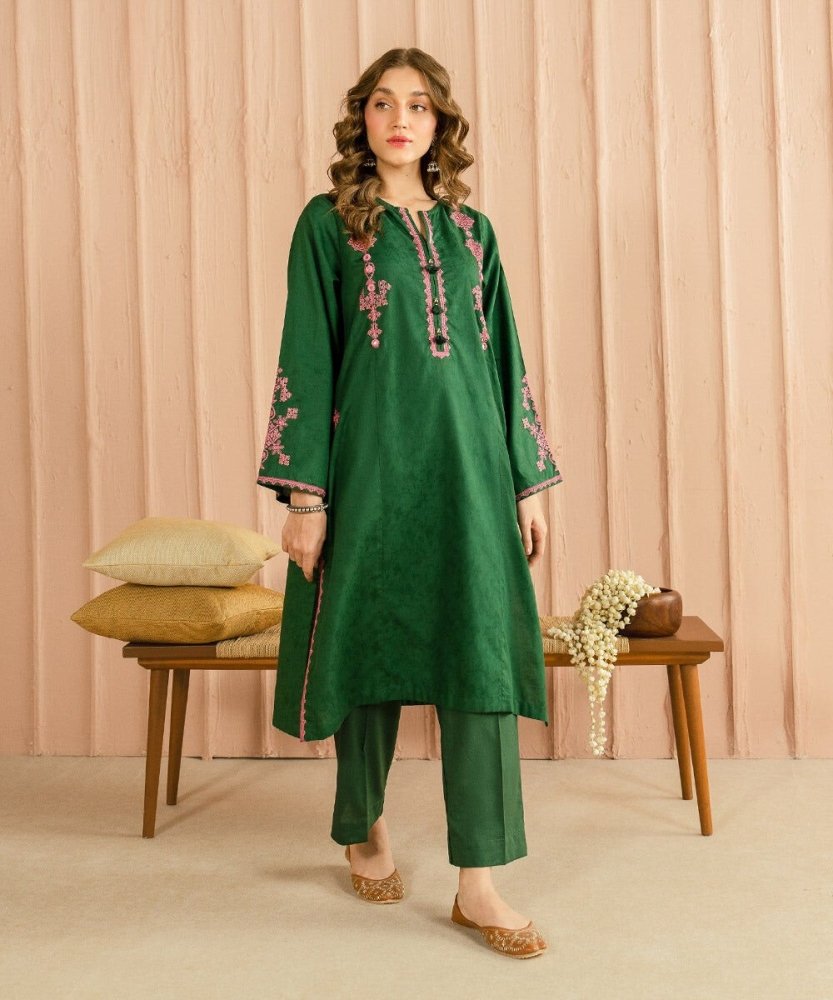ZN1068 - Sapphire 3PC Embroidered Lawn Suit - ZoniyaClothing