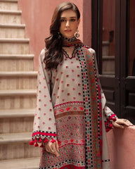 ZN1213 Winter 3PC Dhanak ALL OVER Printed Suit - ZoniyaClothing