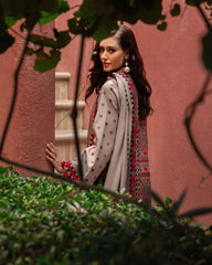 ZN1213 Winter 3PC Dhanak ALL OVER Printed Suit - ZoniyaClothing