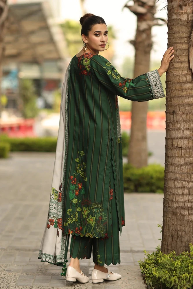ZN1250 - Charizma - Winter 3PC Karandi Digital Print Dress unstitched - ZoniyaClothing