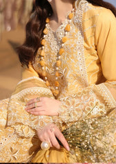 ZN1272 Imrozia Serene - Summer 3PC Lawn Chikenkari Embroidered Shirt - ZoniyaClothing