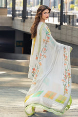ZN1284 3 - PC Unstitched printed Lawn Collection AG6 - 04 - ZoniyaClothing