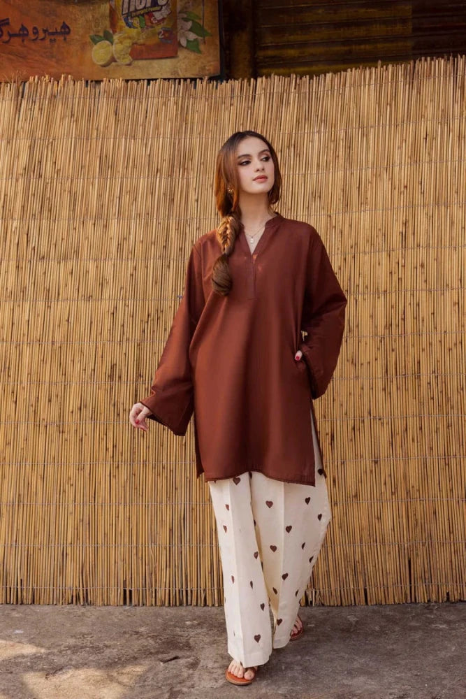 ZN1298 2PC Embroidered lawn - ZoniyaClothing
