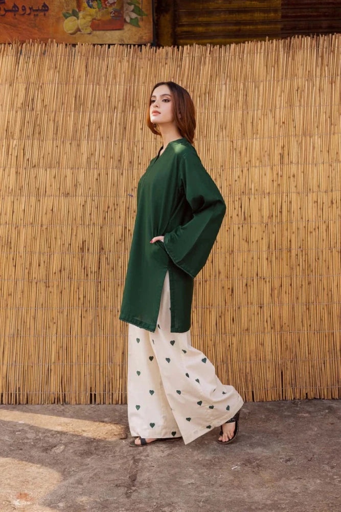ZN1299 2PC Embroidered lawn - ZoniyaClothing