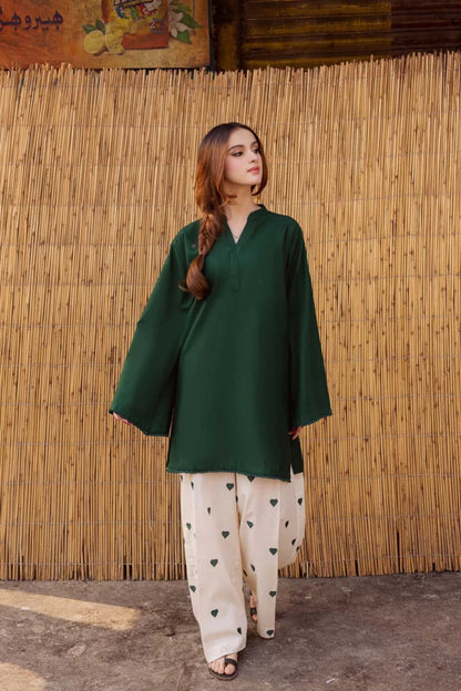 ZN1299 2PC Embroidered lawn - ZoniyaClothing