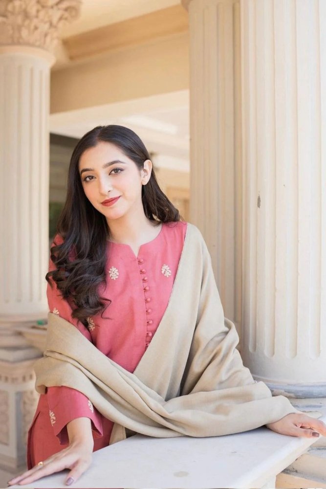 ZN611 - Asling Winter 3PC Dhanak suit with Dhanak Shawll - ZoniyaClothing