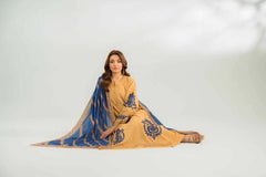 ZN751 - SUMMER 3PC Lawn Embroidered Shirt With Chiffon Embroidered Dupatta - ZoniyaClothing
