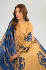 ZN751 - SUMMER 3PC Lawn Embroidered Shirt With Chiffon Embroidered Dupatta - ZoniyaClothing