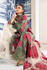 ZN788 - 3 Piece Unstitched Digital Printed Airjet Lawn Suit - ZoniyaClothing