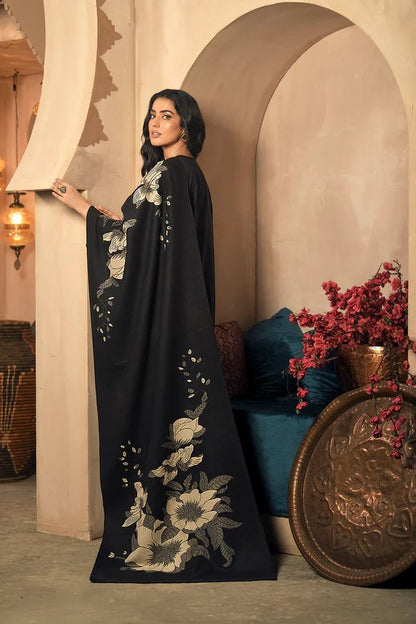 ZN916 - 3PC Winter Dhanak Embroidered suit with Printed Shawll - ZoniyaClothing