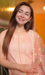 ZN979 - Faiza Saqlain - 3PC Embroidered Lawn Suit - ZoniyaClothing
