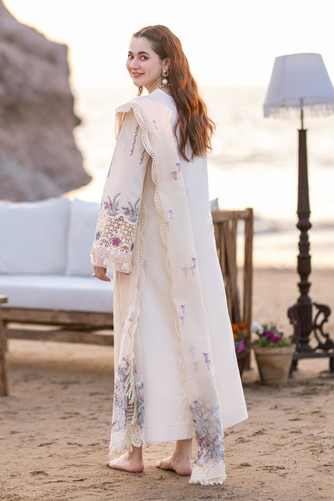 ZN997 - Qalamkar 3 Piece Chickenkari Embroidered Lawn Suit - ZoniyaClothing