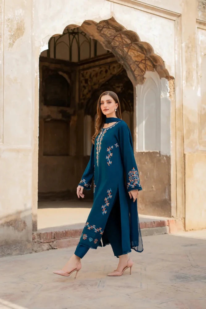 zoniya 3 pic embroided zn1338 - ZoniyaClothing